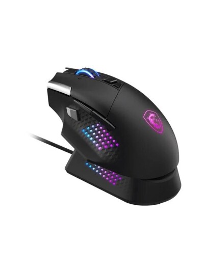 Msi Versa Pro - Mus - Optisk - 15 Knapper - Trådløs, Kablet - 2.4 Ghz, Bluetooth 5.3, Usb - Boks