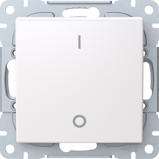 Abb Strømbryter Saga 1062Uc-916 Uten Ramme, 2-Polet