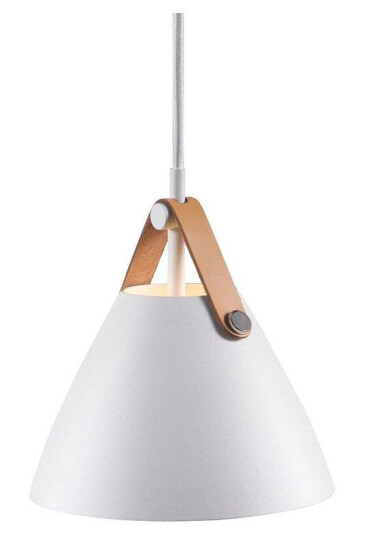 Design for the people - Strap 16 Pendellampe Hvit DFTP