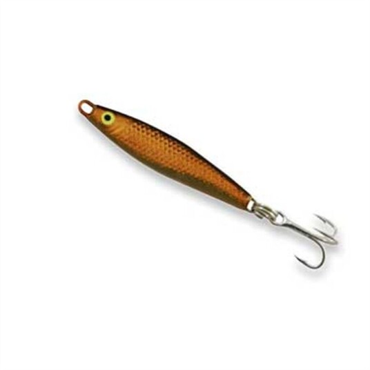 Sølvkroken Fiskesluk Mini-Pirken brun 10g, slidesluk STD STD