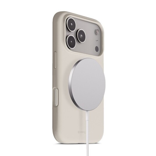 Crong Clear MagSafe deksel for iPhone 17 Pro Stony Beige Crong Clear MagSafe deksel for iPhone 17 Pro Stony Beige