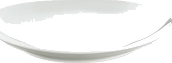 Pillivuyt Steaktallerken oval stor hvit, 29,5 cm