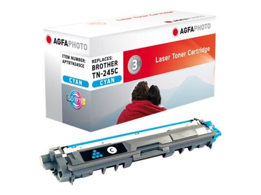 Agfaphoto - Cyan - Kompatibel - Tonerpatron Alternativ For: Brother Tn245c - For Brother Dcp-9015 Dcp-9020 Hl-3140 Hl-3150 Hl-3170 Mfc-9140 Mfc-9330 Mfc-9340