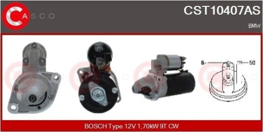 CASCO CST10407AS Starter