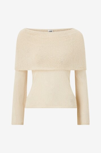 Twist & Tango Topp Lovina Bouclé Sweater Beige