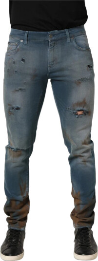 Dolce & Gabbana Herre Jeans Blå XS,