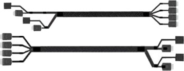 Intel Sata/Sas Kabel 4I Minilink Sas Sff 8611 Hann Rett Til 4I Minilink Sas Sff 8611 Hann Rettvinklet 87.5 Cm En Pakke 2