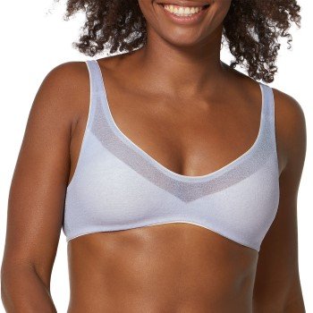 Sloggi BH Oxygene Infinite Soft Bra Lysbla  X-Small Dame