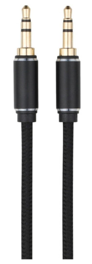 Dacota Mini Jack M-M 0,5 m svart