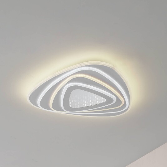 Lindby LED taklampe Rebeka 48x49cm CCT fjernkontroll Lindby LED taklampe Rebeka 48x49cm CCT fjernkontroll