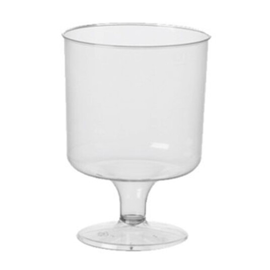 Papstar Plastglass Rødvin - 10-pakning