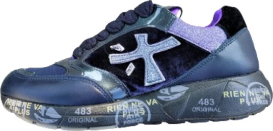 Premiata Dame Sko Lilla 37 EU,