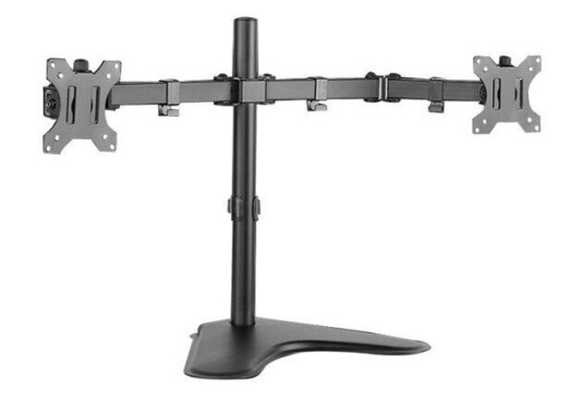 LogiLink Dual monitor stand 13-32" steel arm length: each 460 mm LogiLink Dual monitor stand 13-32" steel arm length: each 460 mm