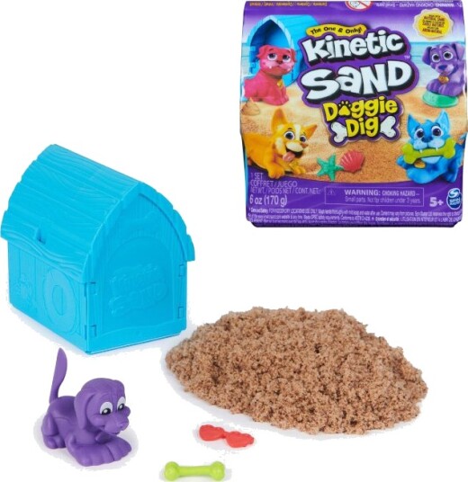 Kinetic Sand Lekesand Overraskelsessett Doggie Dig