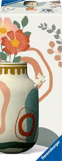 Ravensburger 3D Puslespill 162 Brikker Vase Abstrakt Design Ravensburger 3D Puslespill 162 Brikker Vase Abstrakt Design