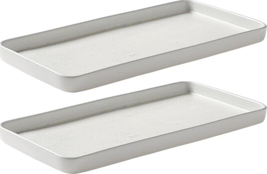 Aida Raw fat 18x34 cm 2-stk. Arctic white