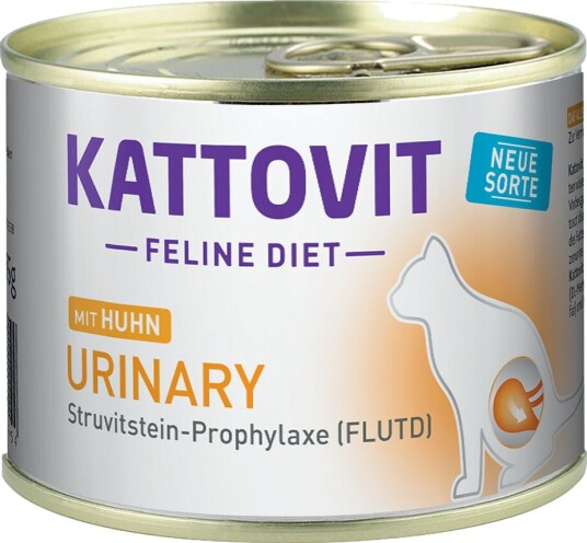 Kattovit Urinary (Struvittstein-Diett) Våtfôr 12 X 185 G Kylling
