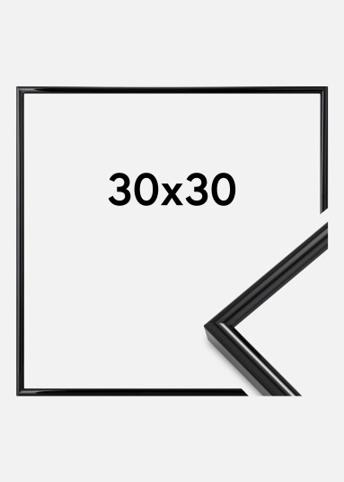 Walther Ramme Galeria Svart 30x30 Cm
