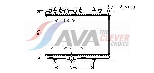 Radiator AVA Clever Choice PEA2255 Radiator AVA Clever Choice PEA2255