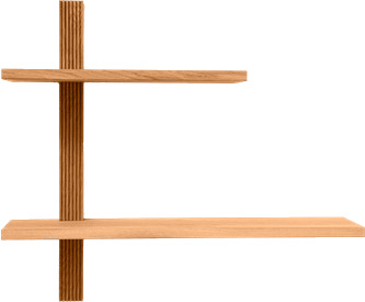 Andersen Furniture Fasehylle Oljet Naturlig Eike