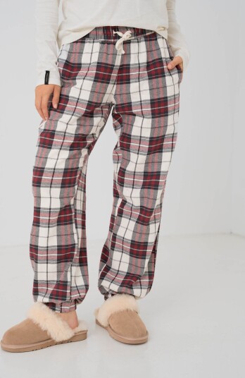 Twentyfour Dreamy Pyjamas Pant Rød 40