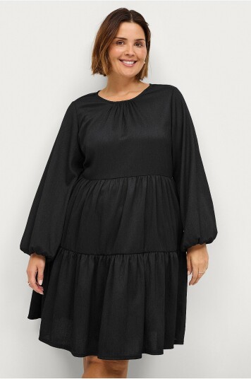 Ellos Plus Collection Kjole Stephanie Svart Ellos Plus Collection Kjole Stephanie Svart