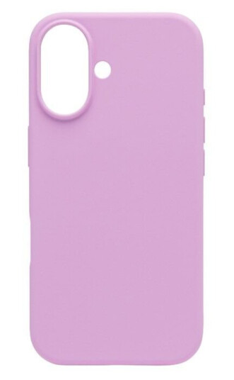 Linocell Rubber case for iPhone 16 Rosa