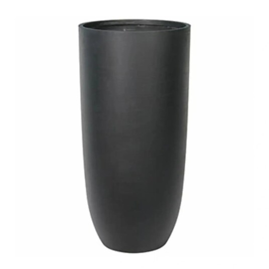 Homefactory Fiber pot Black 301012