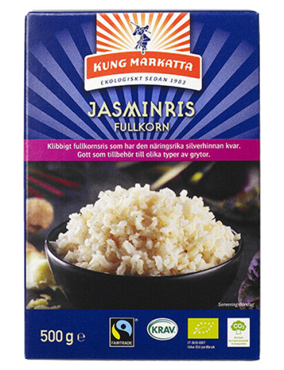 Jasminris Fullkorn, 500 g Jasminris Fullkorn, 500 g