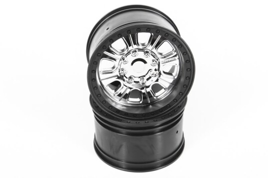 Axial AX31043 3.8 Raceline Monster Wheels Chrome/Black
