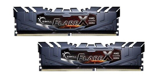 G.Skill Flare X 32GB DDR4-3200 CL16 RAM for Stasjonær PC - Dual Channel G.Skill Flare X 32GB DDR4-3200 CL16 RAM for Stasjonær PC - Dual Channel