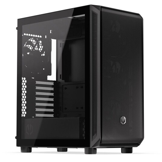 Endorfy Arx 500 Air Midi Tower PC-kabinett med Herdet Glass og Ventilasjon