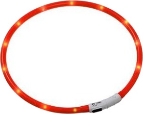 Led Lyshalsbånd Orange 20-70Cm Led Lyshalsbånd Orange 20-70Cm