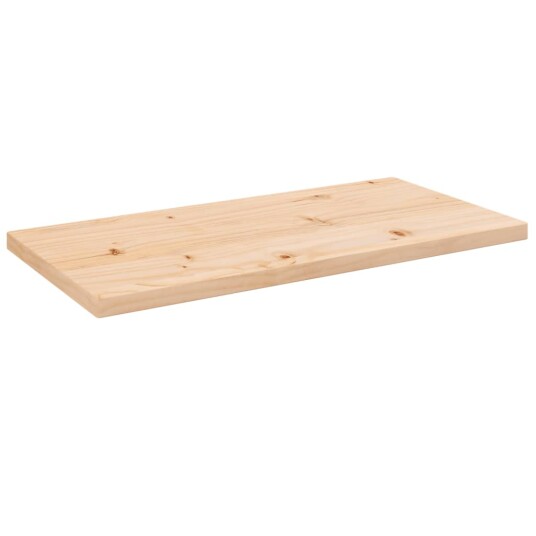  Bordplate 80x40x2,5 cm heltre furu rektangulær 824400