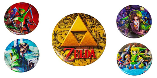 Hisab/Joker Company AB Pins Zelda - 5-pakning