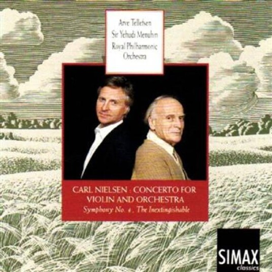 Arve Tellefsen Carl Nielsen: Violin Concerto; Symphony No. 4 CD