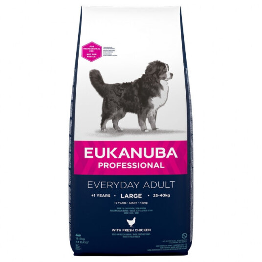 Eukanuba Everyday Large Hundemat 16,5 kg - Tørrfôr for voksne hunder Eukanuba Everyday Large Hundemat 16,5 kg - Tørrfôr for voksne hunder