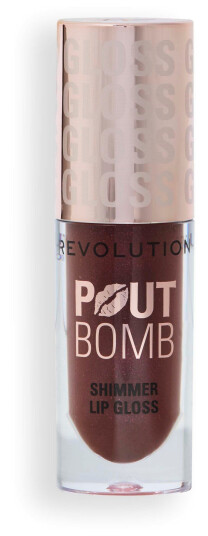 Makeup Revolution Pout Bomb Shimmer Gloss Chocolate Sparkle Makeup Revolution Pout Bomb Shimmer Gloss Chocolate Sparkle