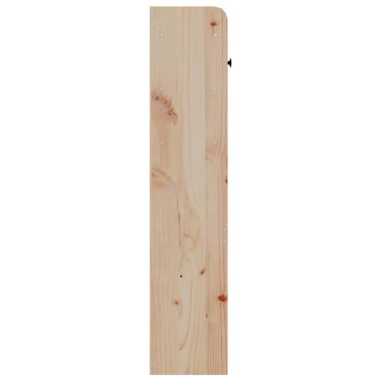 Hodegavl med oppbevaring 160 cm heltre furu 8721158371324