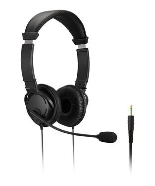 Kensington Classic 3.5mm Headset with Mic and Volume Control