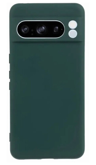 EIDERWOOD Google Pixel 8 Pro Fleksibel TPU Plast Deksel - Mørk Grønn