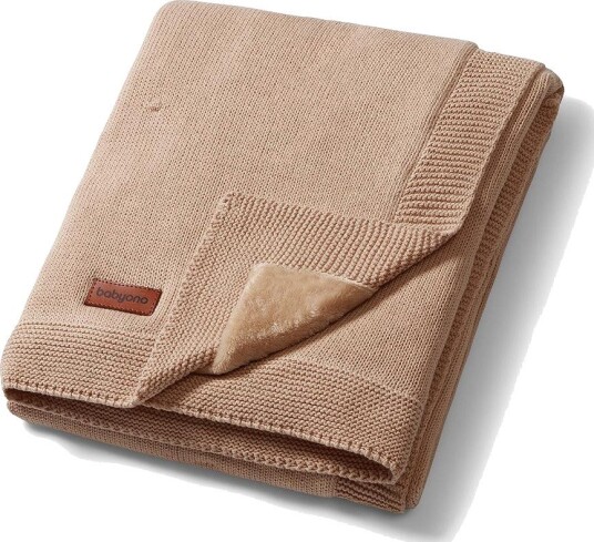 BabyOno 167103 Bomullsteppe - 75x100cm - Mørk Beige
