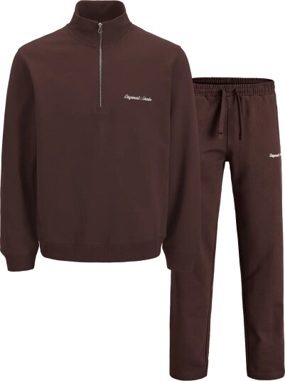 Jack & Jones Jornorrebro Emb Sweat Hn W. Pants Set Mp Brown XXL