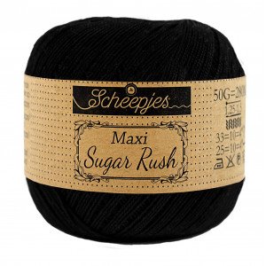 Scheepjes Maxi Sugar Rush Garn Unicolor 110 Sort