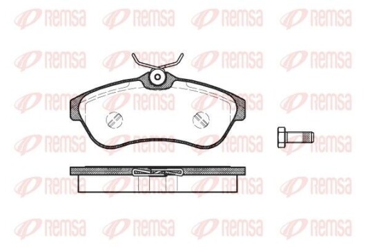 Bremseklosser REMSA 0880.00 Bremseklosser REMSA 0880.00