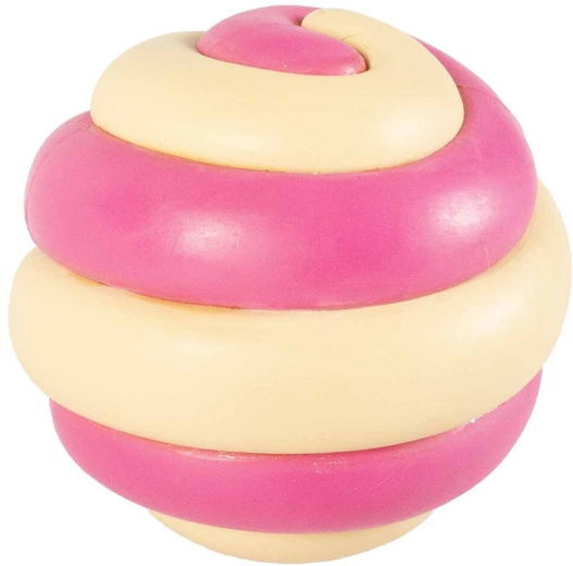 Coockoo Berry Swirl Hundeball Rosa/Gul