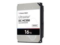 WD Ultrastar DC HC550 WUH721816ALE6L4 - Harddisk - 16 TB - intern - 3,5 - SATA 6 Gb/s - 7200 rpm - buffer: 512 MB