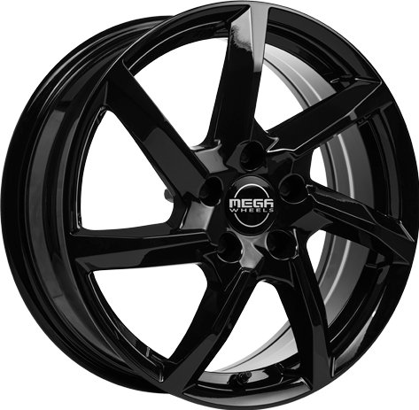 Mega Wheels Pavo Black 7 x 16 CB65,10 ET42 4/108 7 x 16