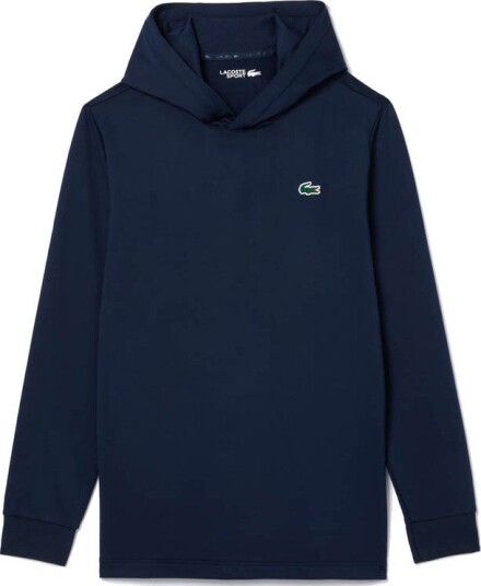 Lacoste Hoodie Golf Blå Golfgenser herre Navy (166) Large