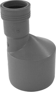 Wavin Reduksjonsrør 75x32mm Lang Grå, Plast - Overvanns- og Drensrør Wavin Reduksjonsrør 75x32mm Lang Grå, Plast - Overvanns- og Drensrør